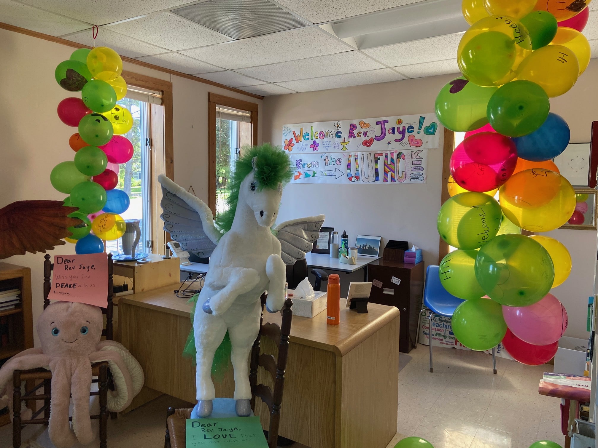 children prepare surprise